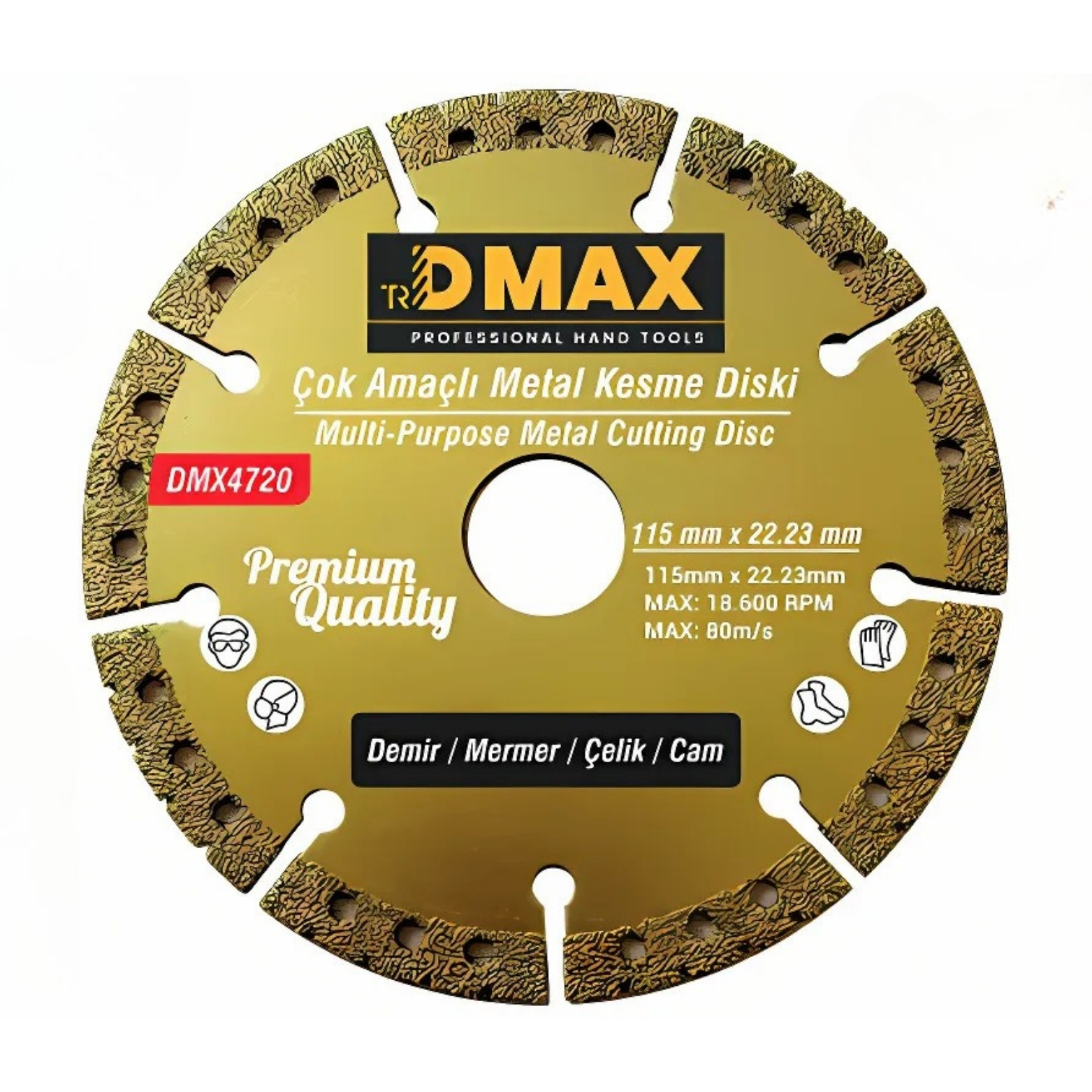 DMAX ÇOK AMAÇLI METAL KESME DİSKİ